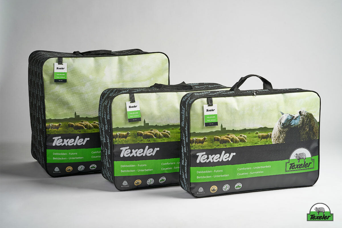 Texeler Tencel 365 gr/m2 Lamswol hele jaar door dekbed