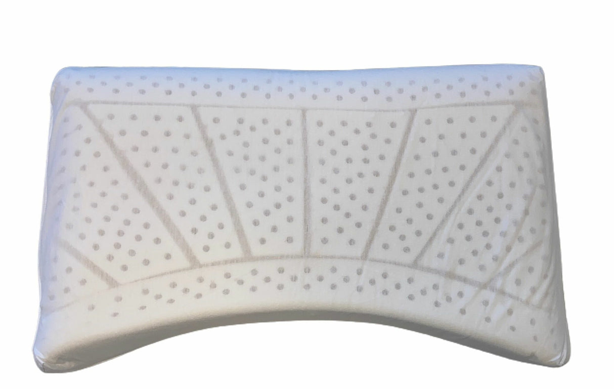 H2O pincore latex hoofdkussen met schoudercontour