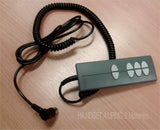 Handset afstandsbediening met kabel voor Auping spiralen