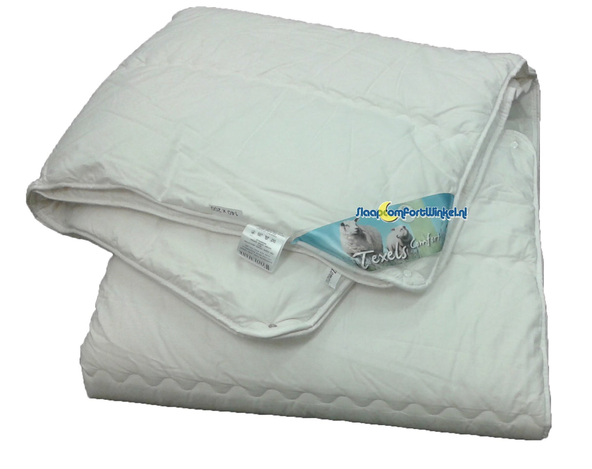 Texel Comfort 4-seizoenen wol dekbed